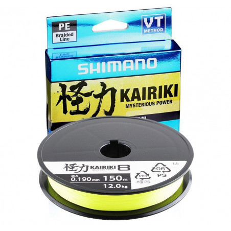 Pintas valas Shimano Kairiki PE SX8 150m žalias