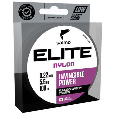 Valas Salmo Elite Fluoro Coated Nylon 100 m