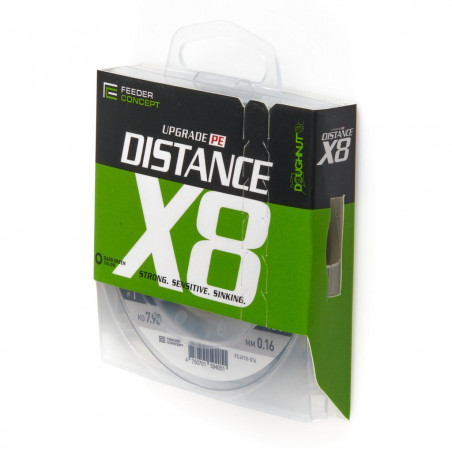 Valas pintas Feeder Concept Distance X8 Dark Green 150m