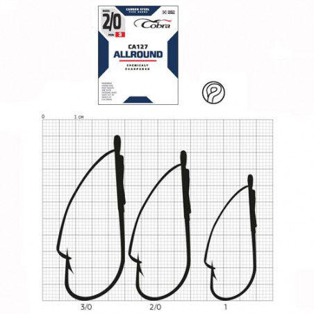 Kabliukai Cobra Weedless