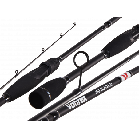 Spiningas Lucky John Vanrex Travel Jig 21 2.44m, 5-21g