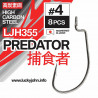 Kabliukai ofsetiniai Lucky John Predator LJH355