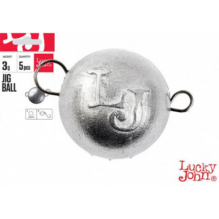 Svarelis Lucky John Lead Jig Ball 3-22g