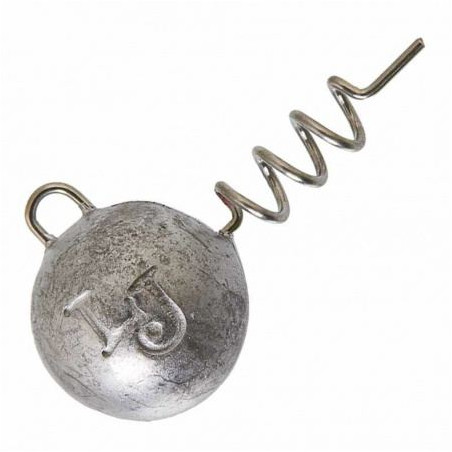 Svarelis įsukamas Lucky John Corkscrew Jig Ball 8-20g