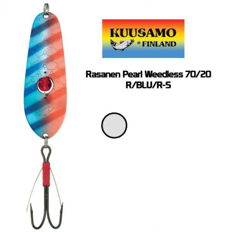 Blizgė KUUSAMO RASANEN Pearl Weedless 7cm, 20g