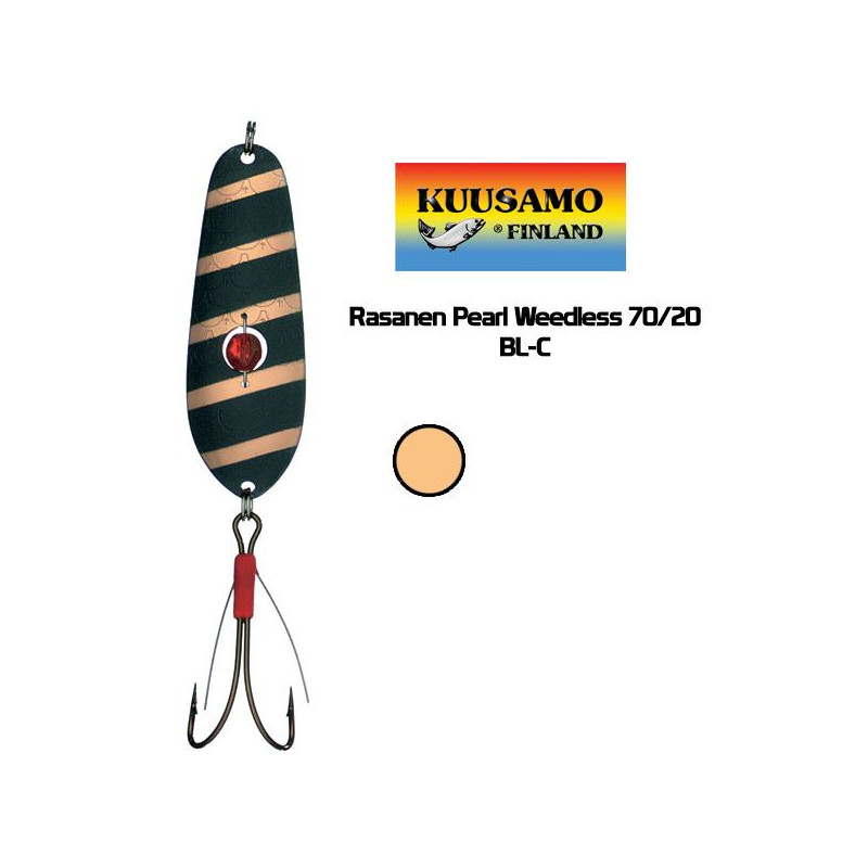 Blizgė KUUSAMO RASANEN Pearl Weedless 7cm, 20g