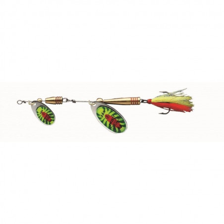 Sukriukė DAM FZ Tandem Dressed Spinner 10g Silver/Red