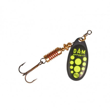 DAM FZ Standart Spinner Black Yellow 3g