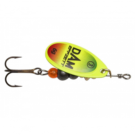 Sukriukė DAM FZ Fluo Spinner 10g
