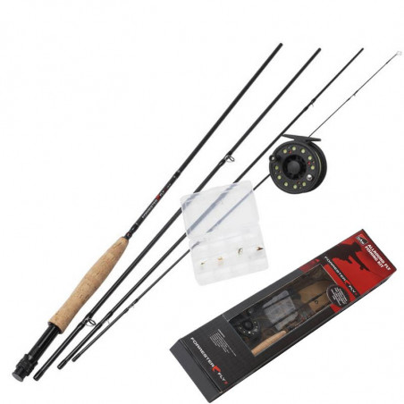 Meškerių rinkinys Dam Forrester Fly II Fly Fishing Kit 9FT