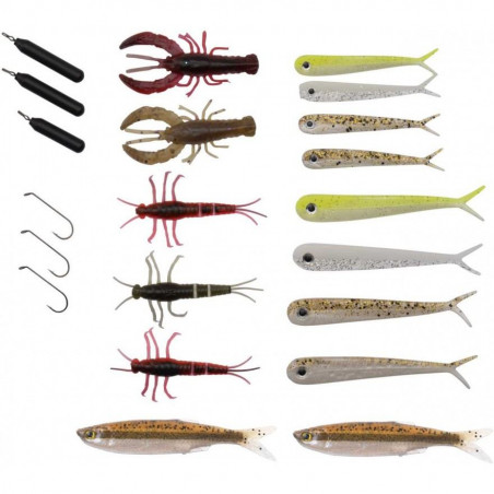 Rinkinys Savage Gear Dropshot Pro Pack Kit 22pcs