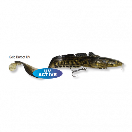 Guminukas Savage Gear 3D Burbot Shallow 25cm, 70g