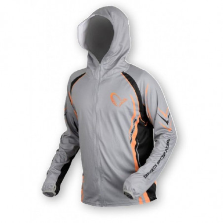 Bliuzonas Savage Gear SunProtect Zip Hoodie