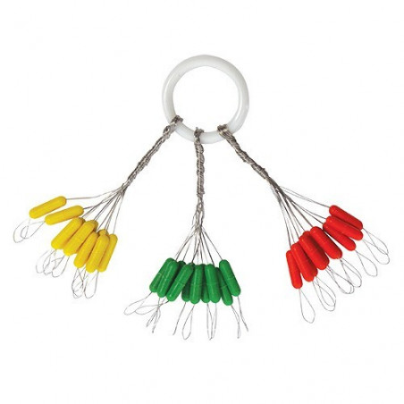 Silikoniniai stopmazgiai Salmo 30 vnt