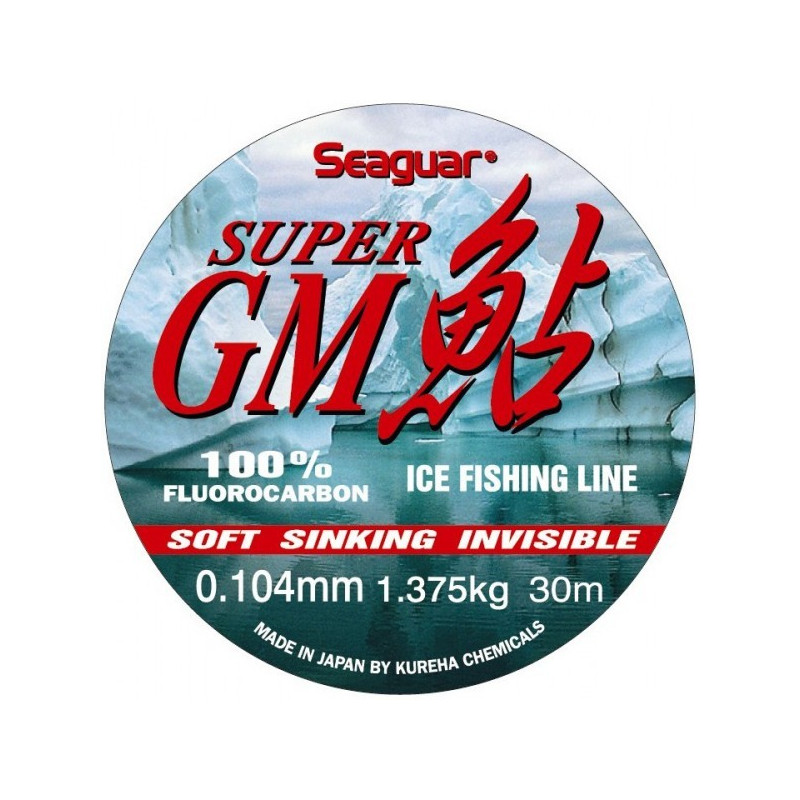 Žieminis valas fl. Seaguar GM Ice Fishing Line 30m