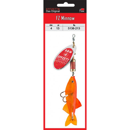 Sukriukė DAM FZ SPINNER MINNOW 3-13g