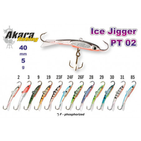 Balansyras-švytuoklė AKARA Ice JIGGER PT 02 5g