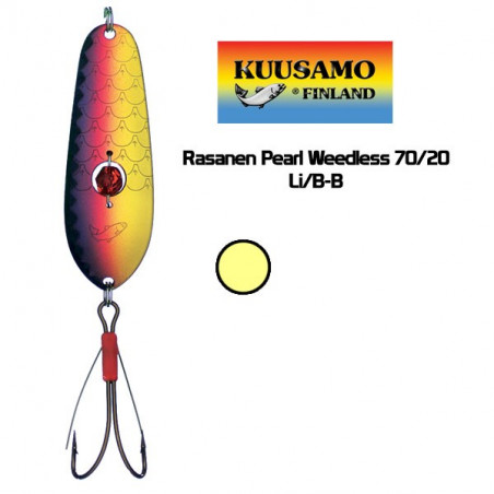 Blizgė Kuusamo Rasanen 70mm/20g žolinė
