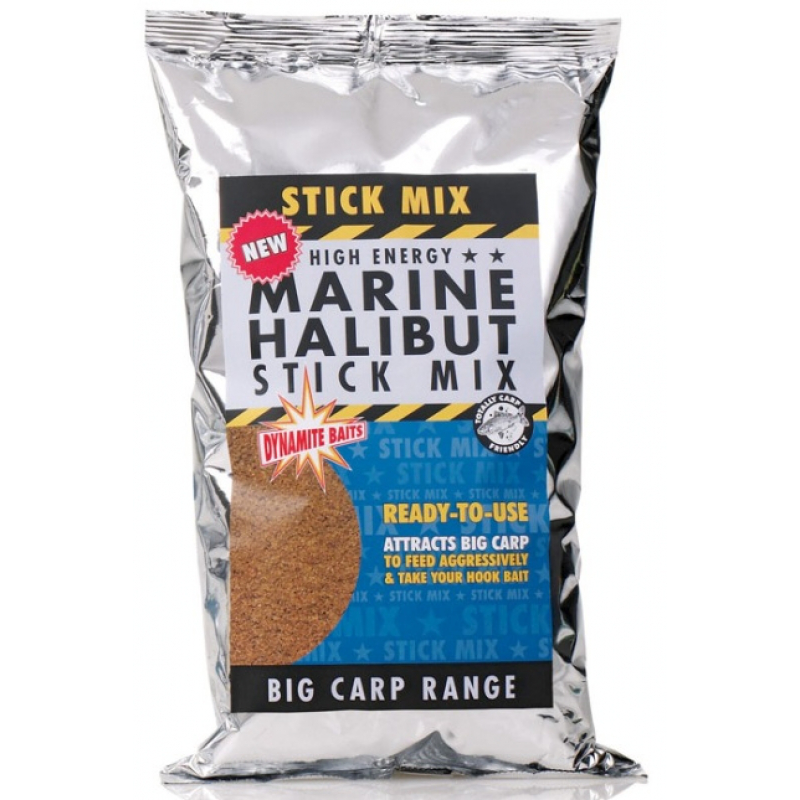 Jaukas (lipnus) Dynamite Baits Marine Halibut Stick Mix 1kg