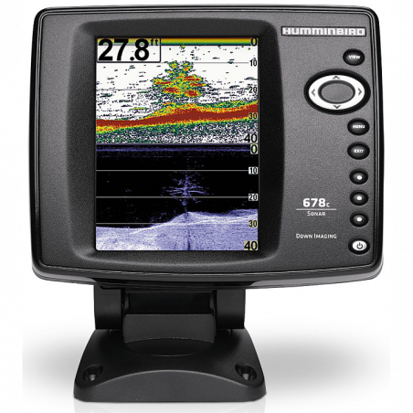 Echolotas Humminbird FishFinder 678cx 2-jų spindulių su HD DI vaizdu