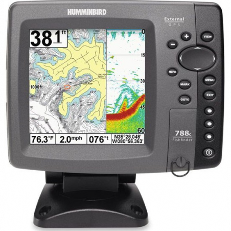 Echolotas Humminbird 788CXi 2-jų spindulių su GPS