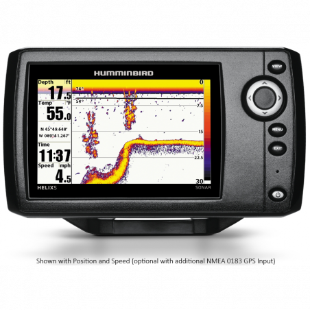 Echolotas Humminbird HELIX 5 Sonar 2-spindulių