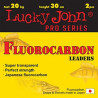 Pavadėlis Lucky John fluorocarbon 25cm 2vnt