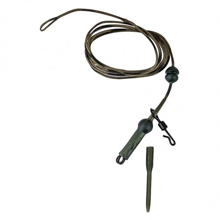Sistemėlė PL Readymade Helicopter Metal Core Leader 80cm 45lbs 3vnt
