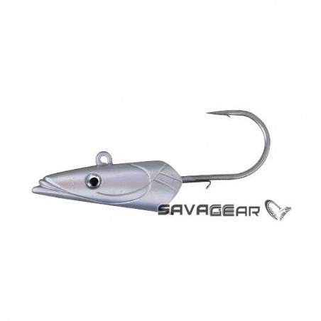Galvakablis SG Sandeel Jigg Head 150g 8/0 2vnt