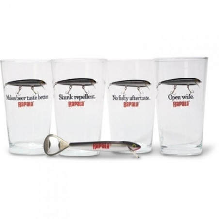 Stiklinės Rapala Pint Glass + atidarytuvas