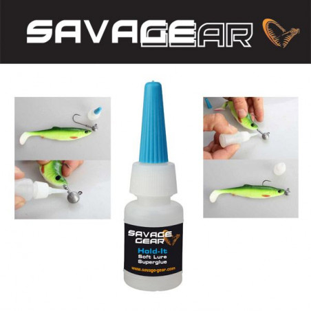 Klijai Savagear Hold-it Soft Lure Superglue 8ml
