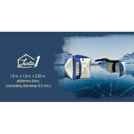 Žieminė palapinė - kubas Luxfish Jurta 1