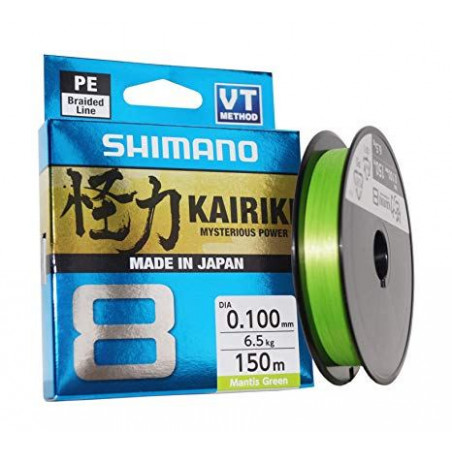 Pintas valas Shimano Kairiki PE SX8 150m žalias
