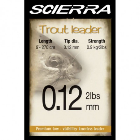 Muselis valas Scierra Trout Leader 9'