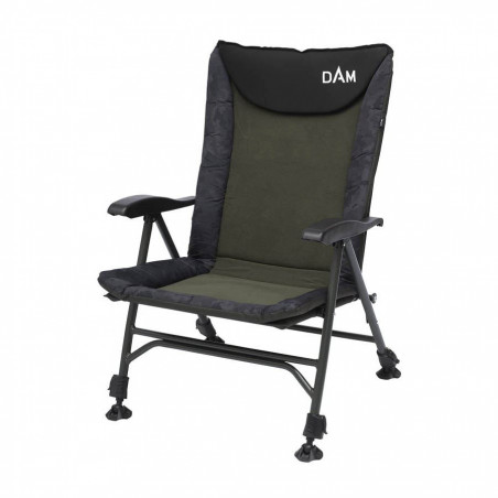 Kėdė Dam Camovision Easy Fold Chair With Armrests Alu